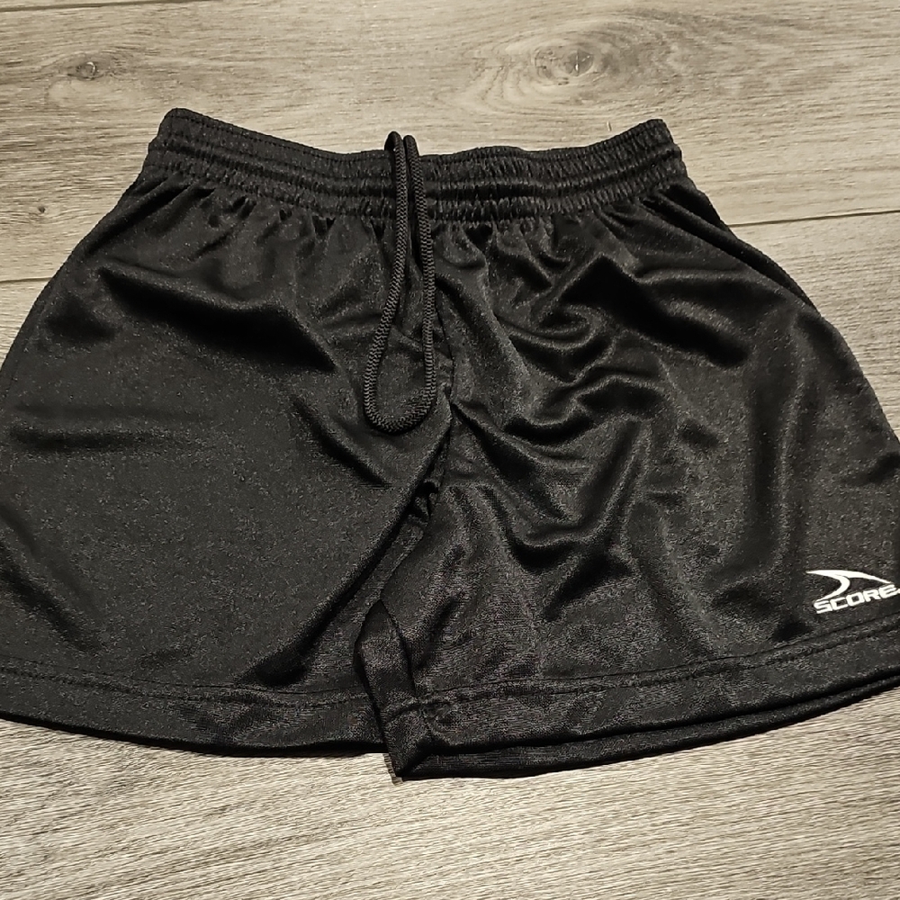 Score Women’s Black Athletic Shorts with Drawstring Waist